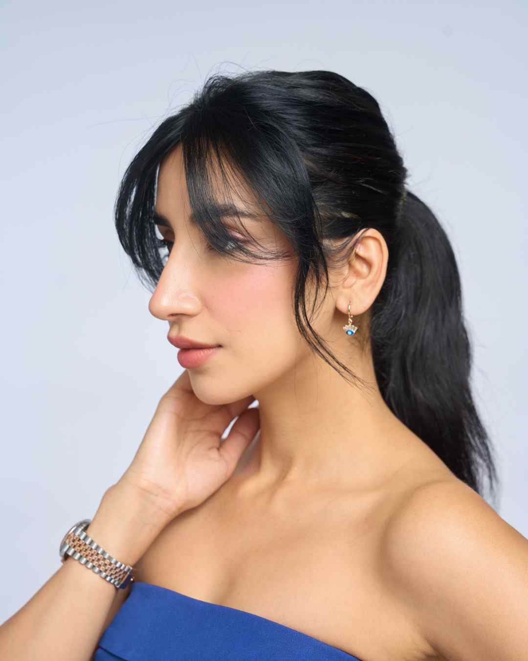 Clip-In Hairline With Curtain Bangs